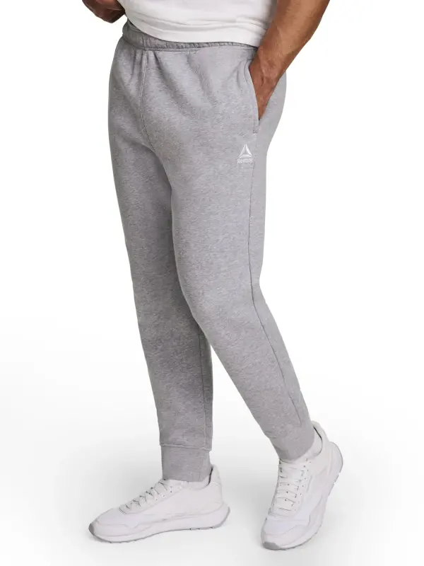 Reebok Men's and Big Men's Game Day Fleece Jogger Sweatpants, Sizes XS-5XL - 1