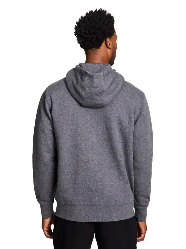 Reebok Mens and Big Mens Game Day Full Zip Hoodie, up to Sizes 3XL - 4