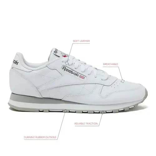 Reebok Men's Classic Leather Sneakers - 3