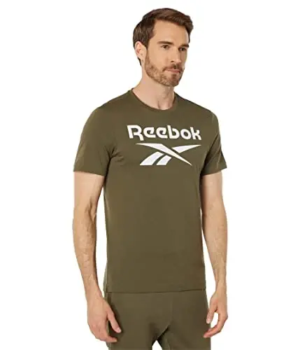Reebok Men's Identity Stacked Logo T-Shirt - 3