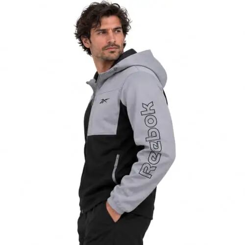 Reebok Mens Lightweight Fleece-Lined Softshell Jacket, Wind Resistant Hood | Wind and Water Resistant Shell for Daily Commutes or Travel, Streamlined Athletic Cut, Protective Collar for Chilly Mornings - Reebok (1)