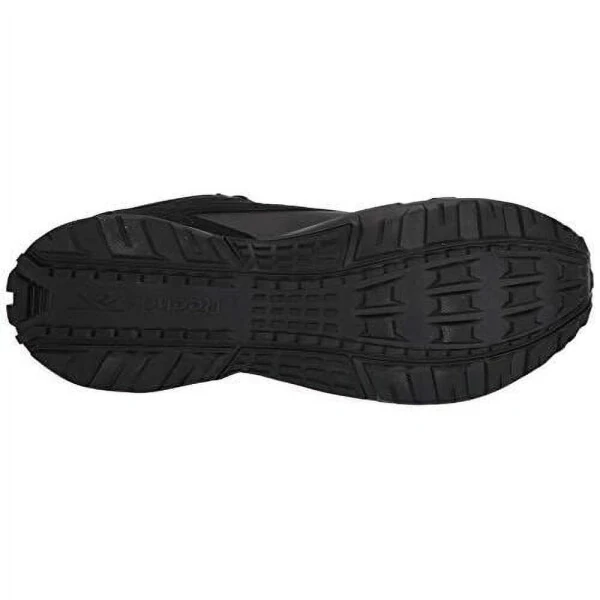 Reebok Mens Ridgerider 5.0 qora, kulrang va qizil rangdagi charm charm poyabzal - REEBOK (1)