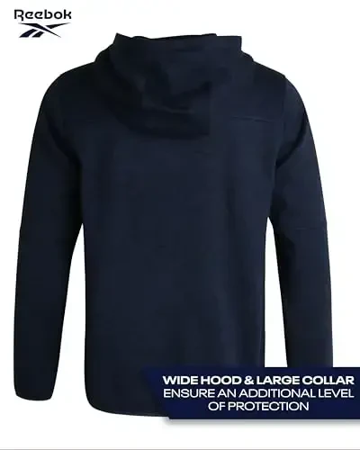 Reebok Men's Sweater Jacket - Fleece Lined Weather Resistant Insulated Outerwear - Cozy Sweater Jackets for Men (Sizes: M-XXL) - 6