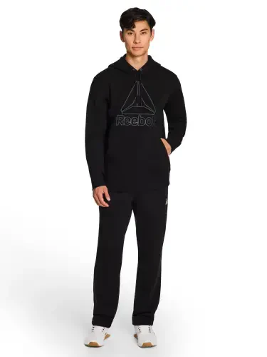 Reebok Мужские и большие мужские толстовки Delta Logo Fleece Hoodie Sweatshirt, размеры S-3XL - 10