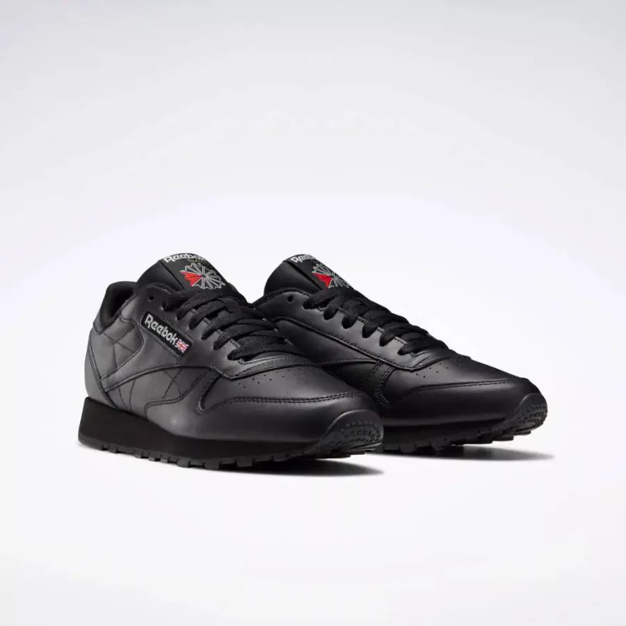 Reebok Обувь Unisex' Classic Leather Reebok Classics Ftw Men Черный, 13 M US - 3