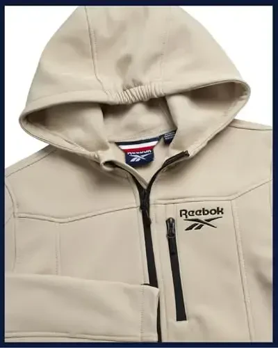 Reebok Boys Fleece Jacket - Polar Fleece Lined Wind & Water Resistant Softshell Winter Jacket - Outdoor Winter Coat for Boys - 5