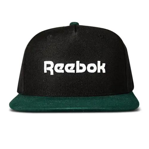 Reebok Originals Hat | Snapback | Adjustable | Flat Brim | Classic | Baseball Cap | Athletic Styling | Acrylic 