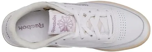 Reebok Unisex Children's Low Leather Trainers, Ftwwht Chalk Inflil, 5.5 - 3