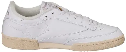 Reebok Unisex Children's Low Leather Trainers, Ftwwht Chalk Inflil, 5.5 - 4