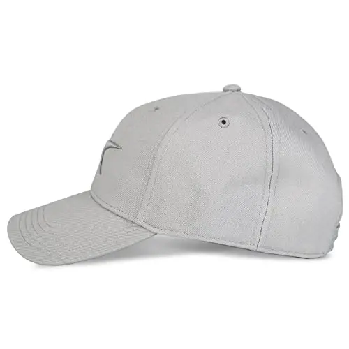 Reebok Vector Baseball Hat | Snapback | Six Panel | Casual | Everyday | Sun Protection | Lightweight | Breathable - Grey - REEBOK (1)