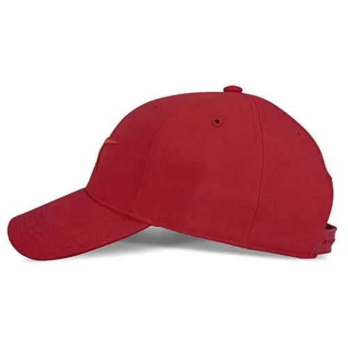 Reebok Vector Baseball Hat | Snapback | Six Panel | Casual | Everyday | Sun Protection | Lightweight | Breathable - Red - REEBOK (1)