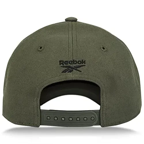 Reebok Vector Baseball Kepkasi | Snapback | Olti Panel | Kundalik | Har Kuni | Quyoshdan himoya | Yengil | Nafas oladigan - Armiya Yashili - 3