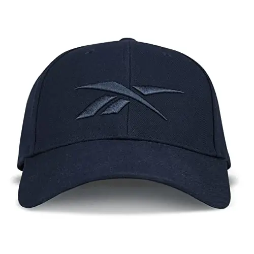 Reebok Vector Baseball Hat | Snapback | Six Panel | Casual | Everyday | Sun Protection | Lightweight | Breathable - 1