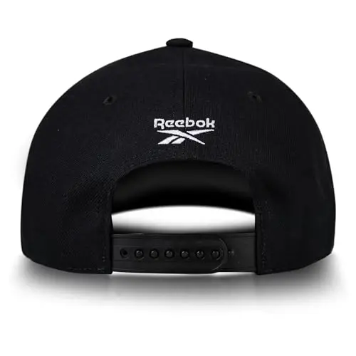 Reebok Vector Baseball Hat | Snapback | Six Panel | Casual | Everyday | Sun Protection | Lightweight | Breathable - 4