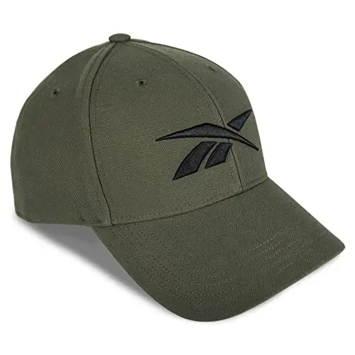 Reebok Vector Baseball Hat | Snapback | Six Panel | Casual | Everyday | Sun Protection | Lightweight | Breathable - 4