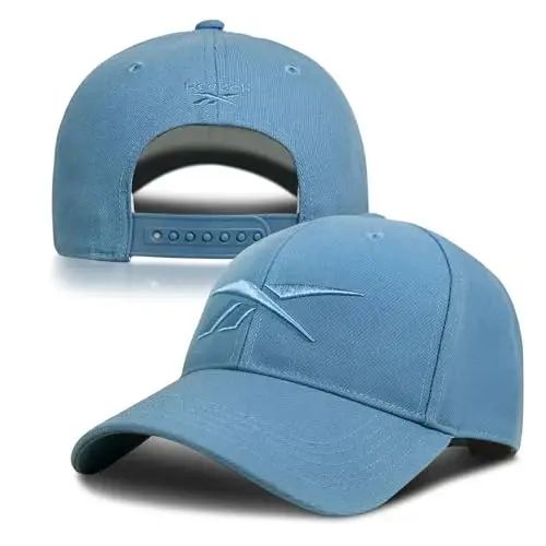 Reebok Vector Beyzbol Şapkası | Snapback | Altı Panelli | Günlük | Gündelik | Güneş Koruması | Hafif | Nefes Alabilir - 6