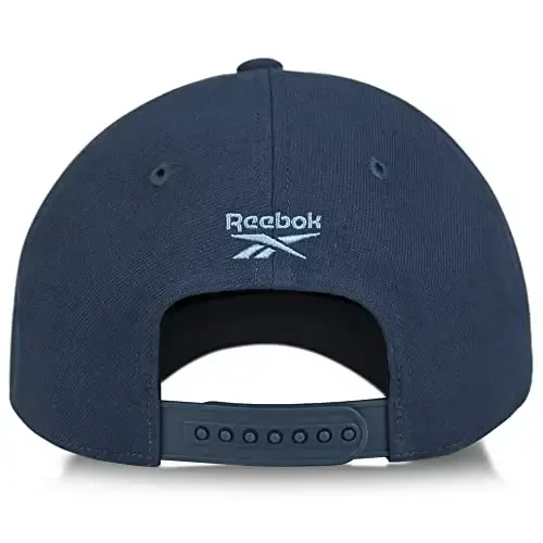 Reebok Vector Hat | Snapback | Adjustable | Everyday | Fitness | Sun Protection | Classic | Baseball Cap - 4