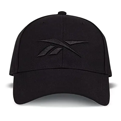 Reebok Vector Hat | Snapback | Adjustable | Everyday | Fitness | Sun Protection | Classic | Baseball Cap - REEBOK