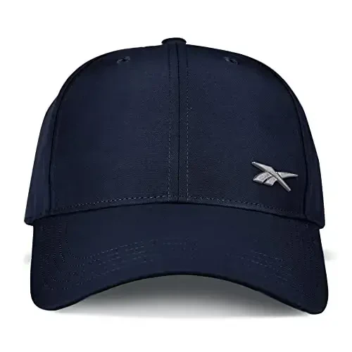 Reebok Women Standard Active Metal Cap with Adjustable Strap (One Size Fits Most), Badge-Vector Navy - 1