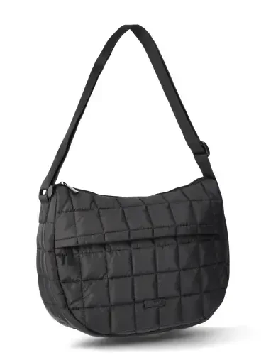 Reebok Women's Savannah Quilted Handbag, Black - 1