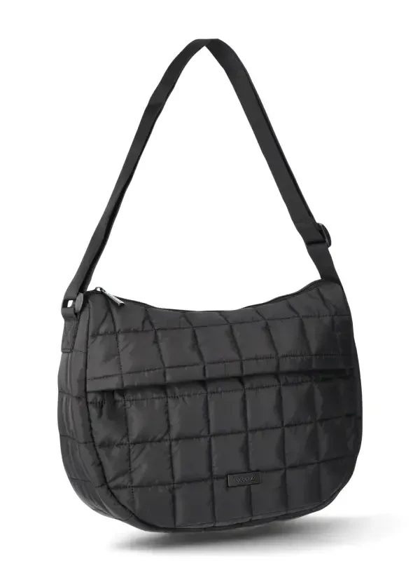 Reebok Women's Savannah Quilted Handbag, Black - 1