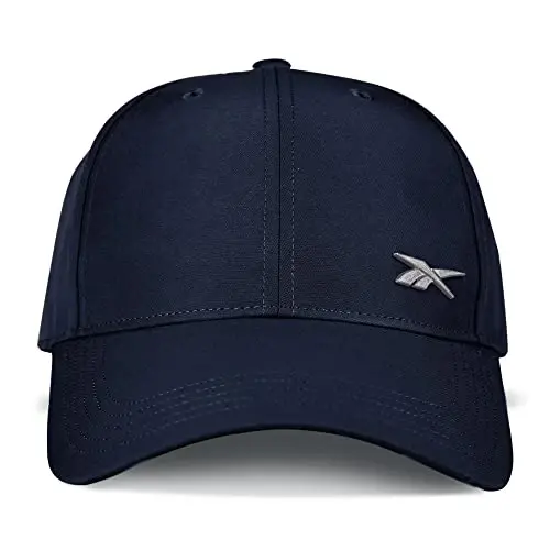 Reebok Women's Standard Active Metal Cap with Adjustable Strap (One Size Fits Most), Badge-Vector Navy - 1