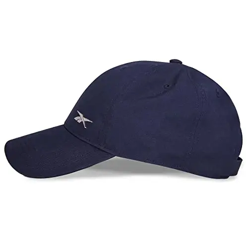 Reebok Women's Standard Active Metal Cap with Adjustable Strap (One Size Fits Most), Badge-Vector Navy - 2