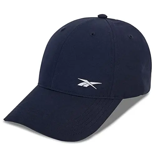 Reebok Women's Standard Active Metal Cap with Adjustable Strap (One Size Fits Most), Badge-Vector Navy - 5