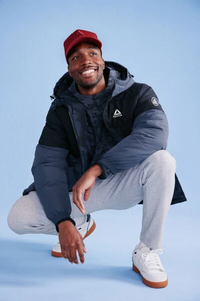 Reebok Adult Unisex 6-Panel Snapback Pro Hat-NAVY - Reebok