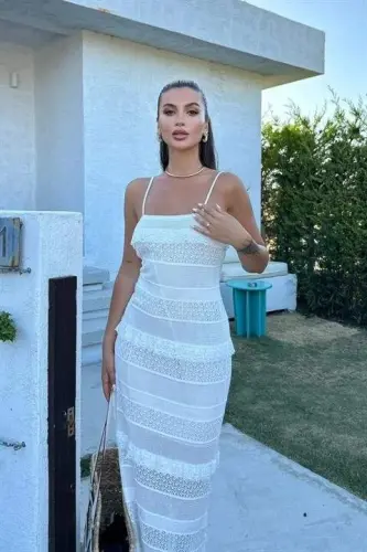 Regina Dantel Detay Elbise 2754-01 - BÜYÜKBEDENIZ (1)