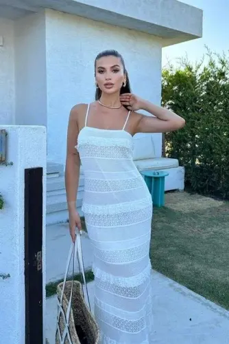 Regina Lace Detail Dress 2754-01 - 3