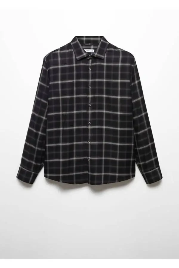 Regul fit chizilgan ko'ylak - 3