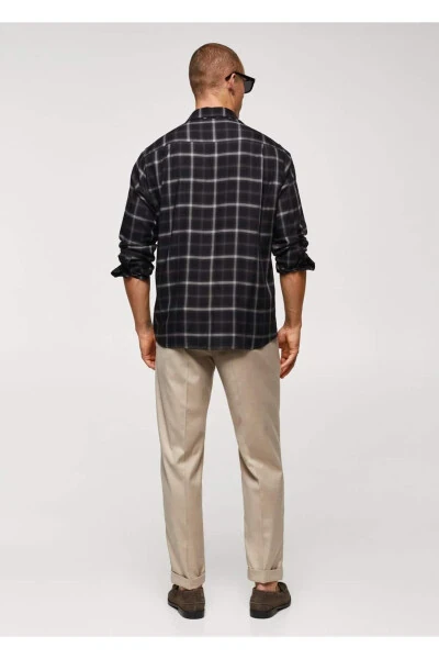 Regul fit chizilgan ko'ylak - 4