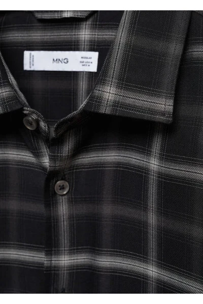 Regul fit chizilgan ko'ylak - 6