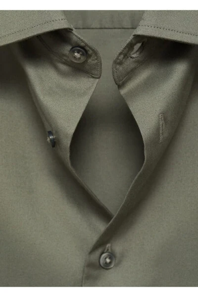 Regular Fit 100% Cotton Shirt - 7