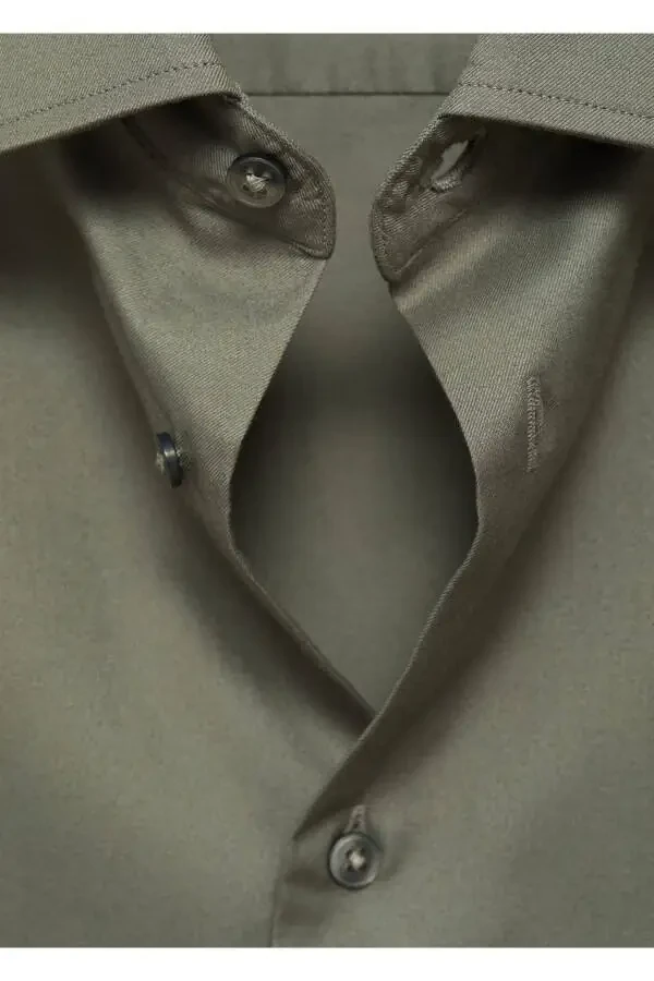 Regular Fit 100% Cotton Shirt - 7