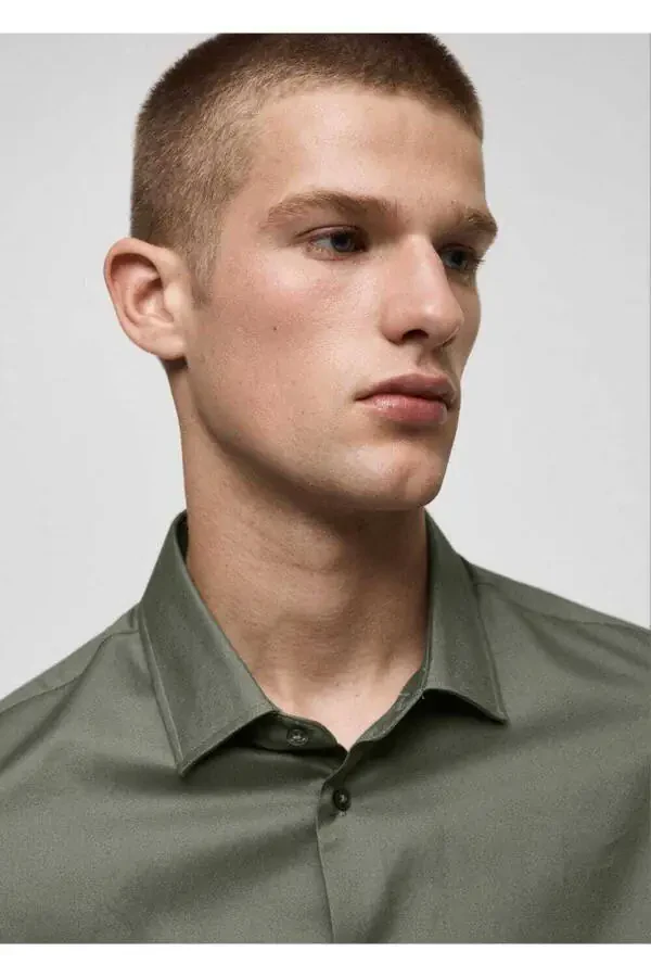 Regular Fit 100% Cotton Shirt - 8