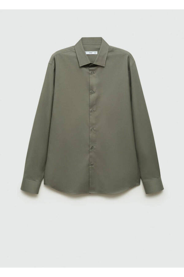 Regular Fit 100% Cotton Shirt - 3