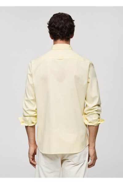 Regular fit 100% cotton shirt - 4