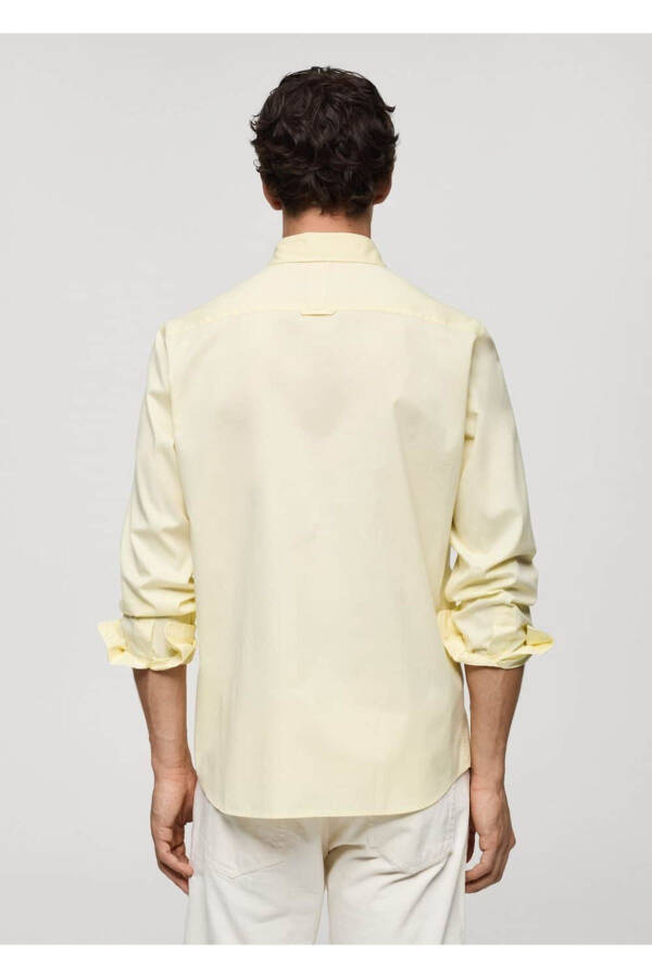 Regular fit 100% cotton shirt - 4