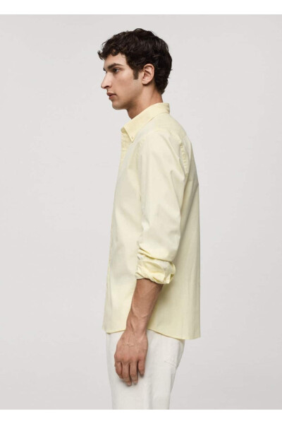 Regular fit 100% cotton shirt - 5