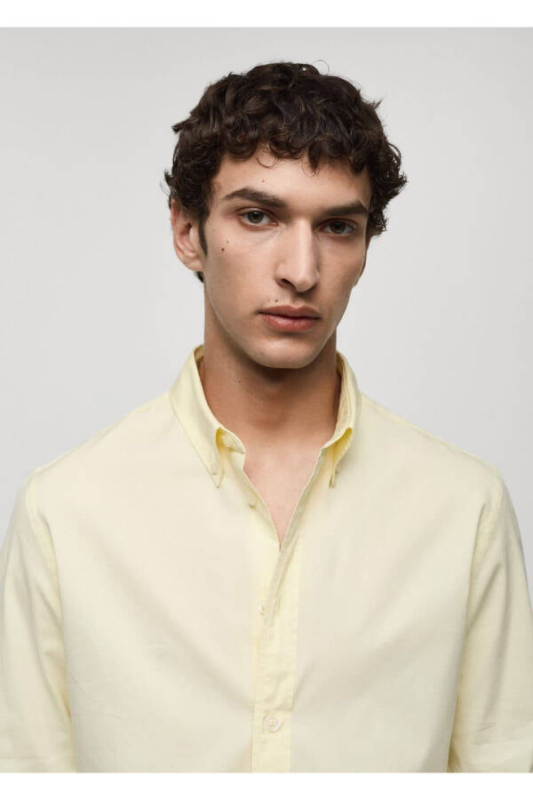 Regular fit 100% cotton shirt - 6