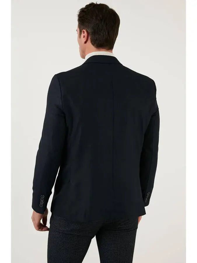 Regular Fit 6 Drop Double Breasted Blazer Jacket 216SERARDO - 5