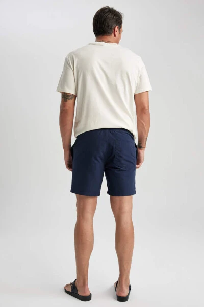 Regular Fit Above Knee Swim Shorts Indigo - 14