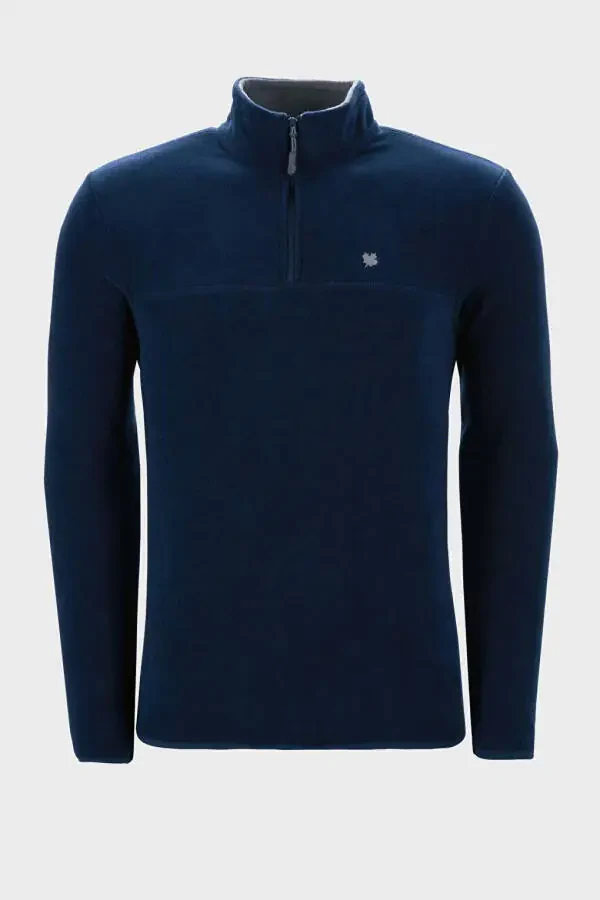 Regular Fit Anti-Pilling Fleece with Stand-up Collar Winter 5906001 - 26