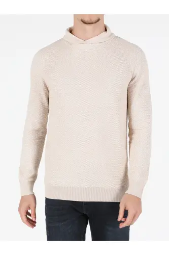 Regular Fit Balıkçı Yaka Erkek Gri Kazak-q1.v2_BME 