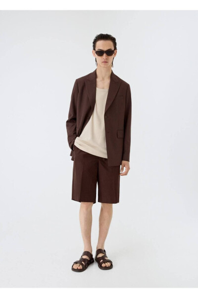 Regular fit blazer jacket - 8