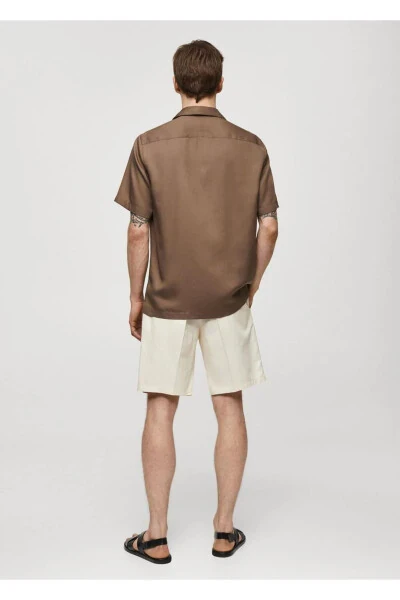 Regular fit bowling collar shirt - 4