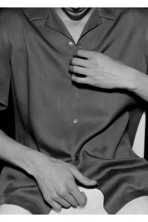 Regular fit bowling collar shirt - 7