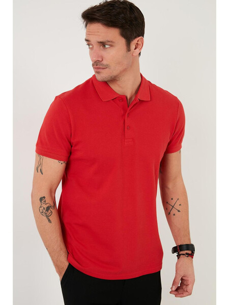 Regular Fit Buttoned Polo Collar Polo Men's T-Shirt 5902127 - 10